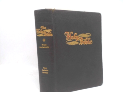 NEW CATHOLIC EDITION OF THE HOLY BIBLE: Fine Art Edition.