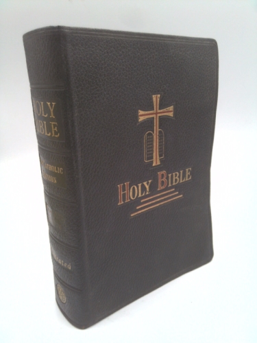 NEW CATHOLIC EDITION OF THE HOLY BIBLE, THE OLD TESTAMENT CONFRATERNITY - DOUAY VERSION WITH THE NEW CONFRATERNITY OF CHRISTIAN DOCTRINE.....