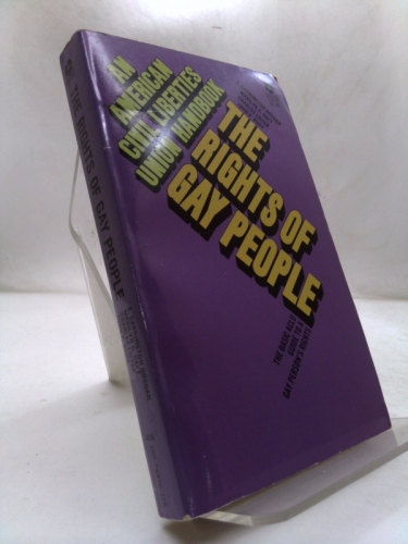 The Rights of gay people (An American Civil Liberties Union handbook) Book Cover