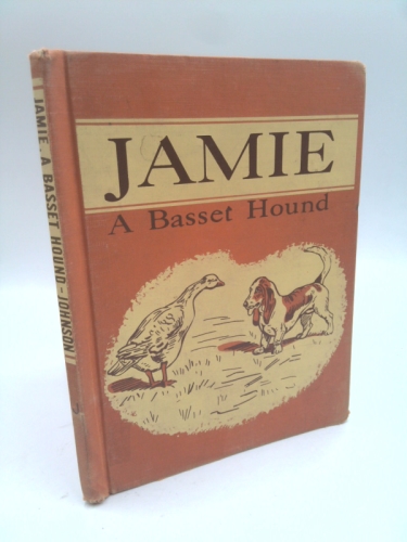 Jamie, a basset hound,