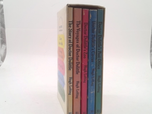 World of Doctor Dolittle: Story of Doctor Dolittle, Voyages of Doctor Dolittle, Doctor Dolittle's Zoo, Doctor Dolittle's Circus, Doctor Dolittle's Post Office 5 vol. Boxed set
