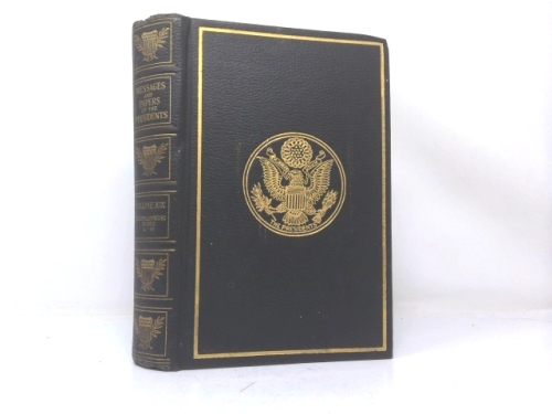 Messages and Papers of the Presidents Volume XIX: Encyclopedic Index A-K (vol 19 of 20)