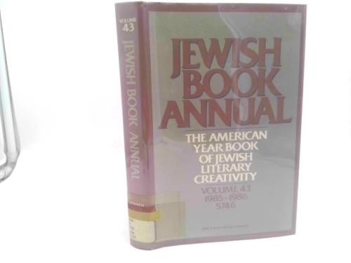 Jewish Book Annual, Vol. 43