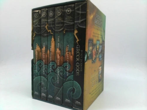 Percy Jackson and the Olympians Complete Series and Percy Jackson's Greek Gods Boxed Set