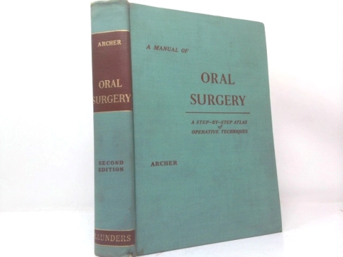 Oral Surgery A Step-by Step Atlas of Operative Techniques