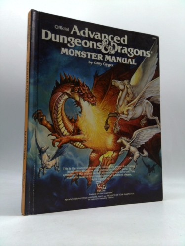Advanced Dungeons & Dragons, Monster Manual: Special Reference Work: An Alphabetical Compedium of All of the Monsters Found in Advanced Dungeons & Dra