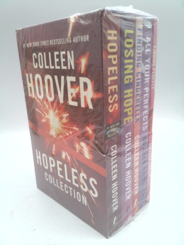 Colleen Hoover Hopeless Boxed Set: Hopeless, Losing Hope, Finding Cinderella, All Your Perfects, Finding Perfect