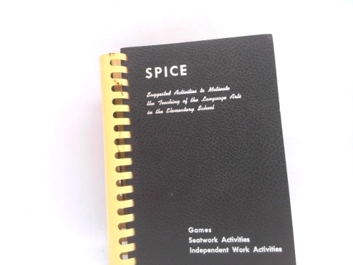 Spice: Suggested activities to motivate the teaching of the language arts