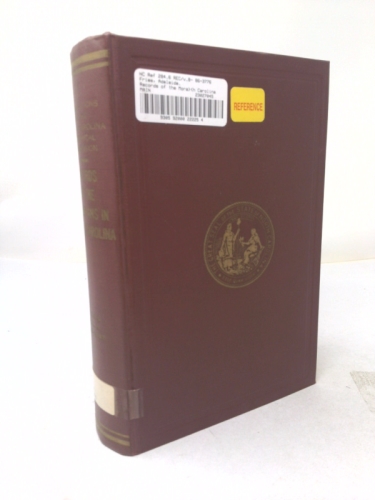 Records of the Moravians in North Carolina (Volume VIII 1823-1837)