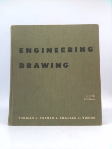 A Manual of Engineering Drawing for Students & Draftsmen: 9th Edition Book Cover