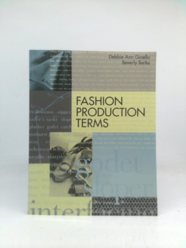 Fashion Production Terms Book Cover