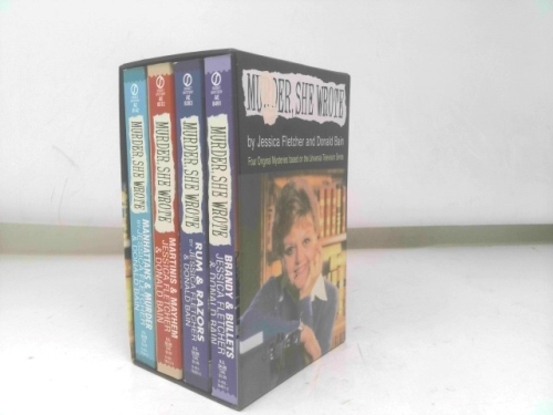 Murder, She Wrote, 4-Vol. Boxed Set: Martinis & Mayhem; Brandy & Bullets; Rum & Razors; Manhattans & Murder