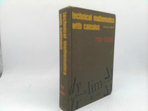 Technical Mathematics With Calculus