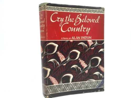 Cry, the Beloved Country by Alan Paton 1948 HC 1st Edition, Scribner Library [Hardcover] Alan Paton