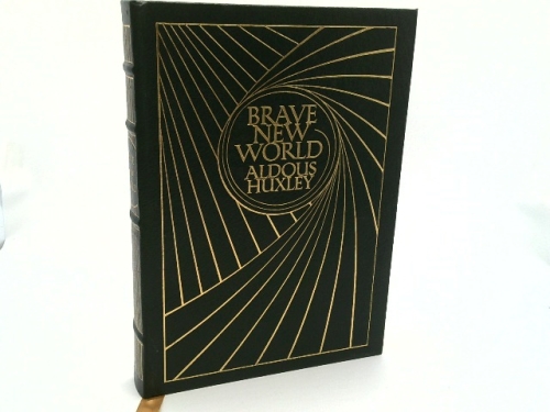 Aldous Huxley BRAVE NEW WORLD 1978 Easton Press Leather Illust'd by MARA McAFEE