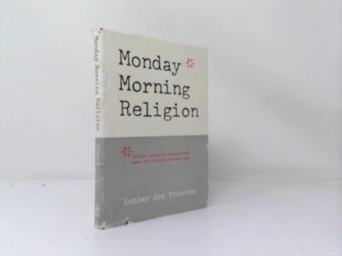 Monday morning religion