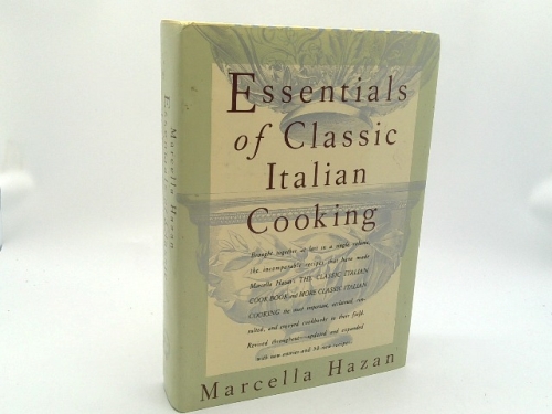 Essentials of Classic Italian Cooking (1992 Copy) Isbn# 0307597953