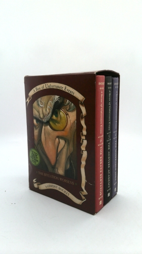 The Situation Worsens: A Box of Unfortunate Events, Books 4-6 (The Miserable Mill; The Austere Academy; The Ersatz Elevator)