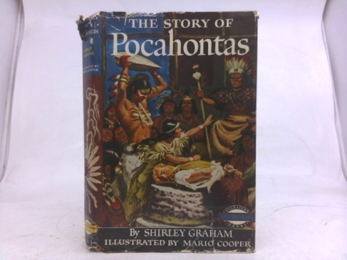 THE STORY OF POCAHONTAS by SHIRLEY GRAHAM Signature #21 Grosset Dunlap 1953