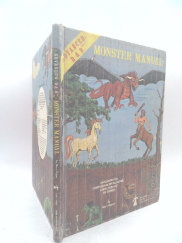 Advanced Dungeons & Dragons Monster Manual (An Illustrated Compendium of Monsters: Aerial Servant to Zombie)