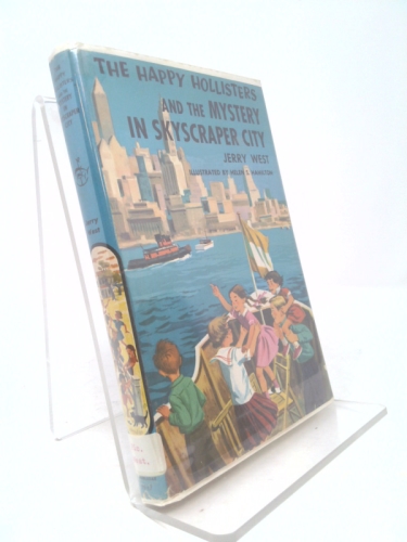 Happy Hollisters and the Mystery in Skyscraper City by Jerry West 1959 #17 DJ