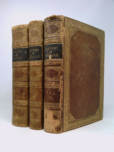 The History of England, by Hume and Smollett, With a continuation to the Reign of Queen Victoria by William Farr, Esq. (Three Volumes)