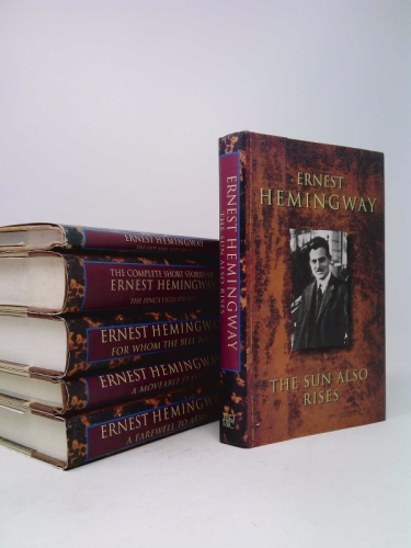 Lot of 6 ERNEST HEMINGWAY Book of the Month Club Set Short Stories Novels 1993