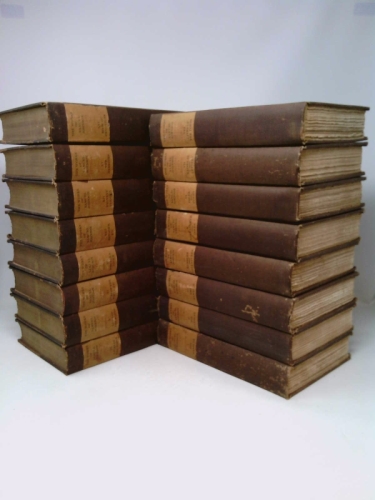 The Works of Samuel Johnson Literary Club Edition 16 Volumes