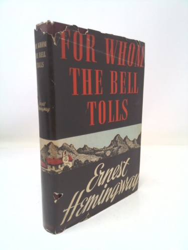 Ernest Hemingway FOR WHOM THE BELL TOLLS 1940 The Blakiston Co. PA Early Reprint