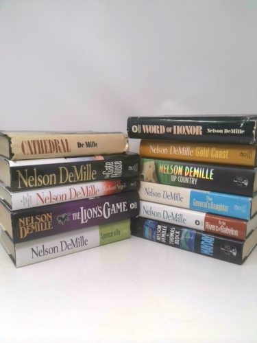 Nelson Demille Hardcover Novel Collection 11 Book Set