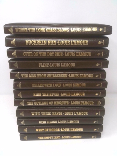 Louis L'Amour Collection - Set of 12 Volumes - Leatherette Hardcover Books (The Louis L'Amour Collection)