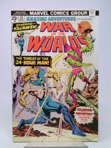 Amazing Adventures Featuring War of the Worlds No. 35 Mar 1976 (Stan Lee Presents: Killraven Warrior of the Worlds!, Vol. 1)