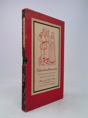 TALES FROM BOCCACCIO Jean De La Fontaine 1947 Peter Pauper Press w/Slipcase [Hardcover] unknown