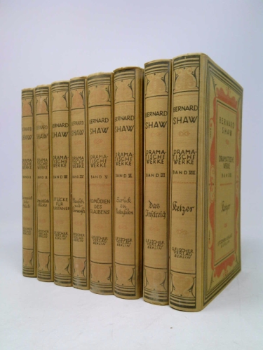 Dramatische Werke / Bernard Shaw [6 volumes]