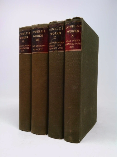 The Poetical Works of James Russell Lowell, In Four Volumes - 4 Volume Set (VII,