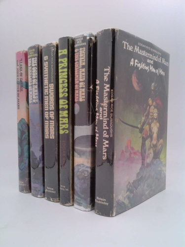 Complete Edgar Rice Burroughs Mars Series Six Volume Set