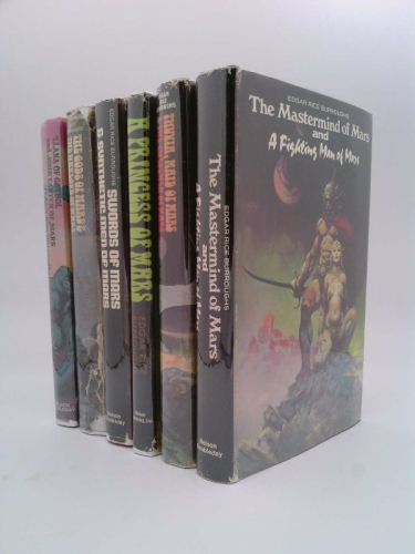 Complete Edgar Rice Burroughs Mars Series Six Volume Set