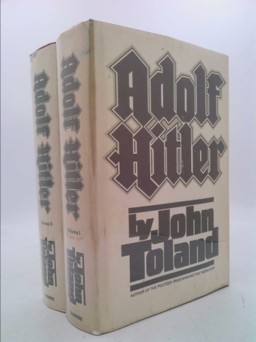 ADOLF HITLER Volume I and Volume II Book Cover